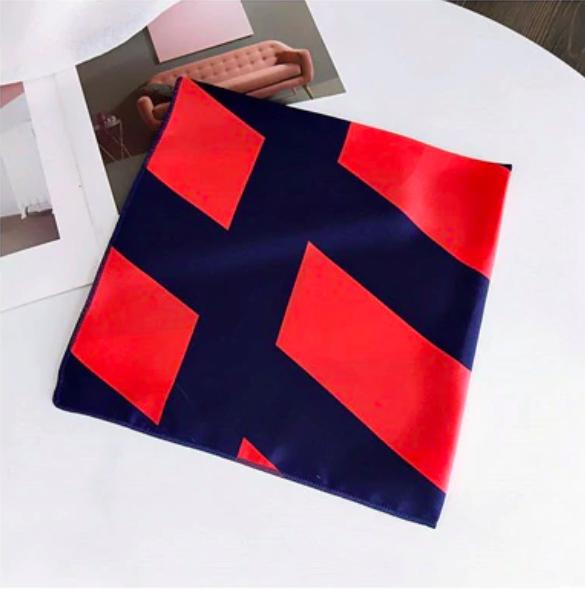 bandana bleu et rouge
