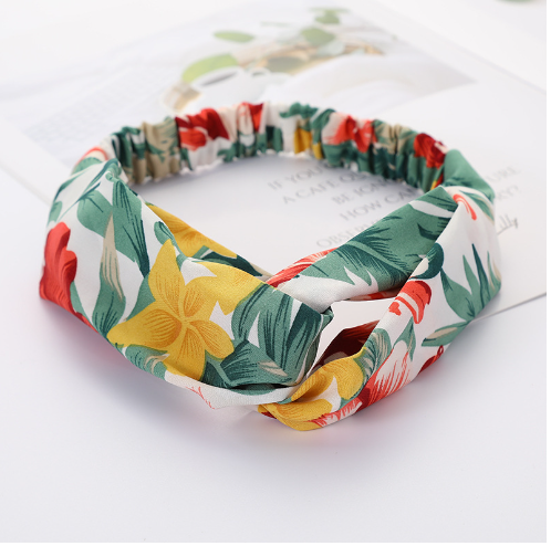 headband cheveux fleuri femme