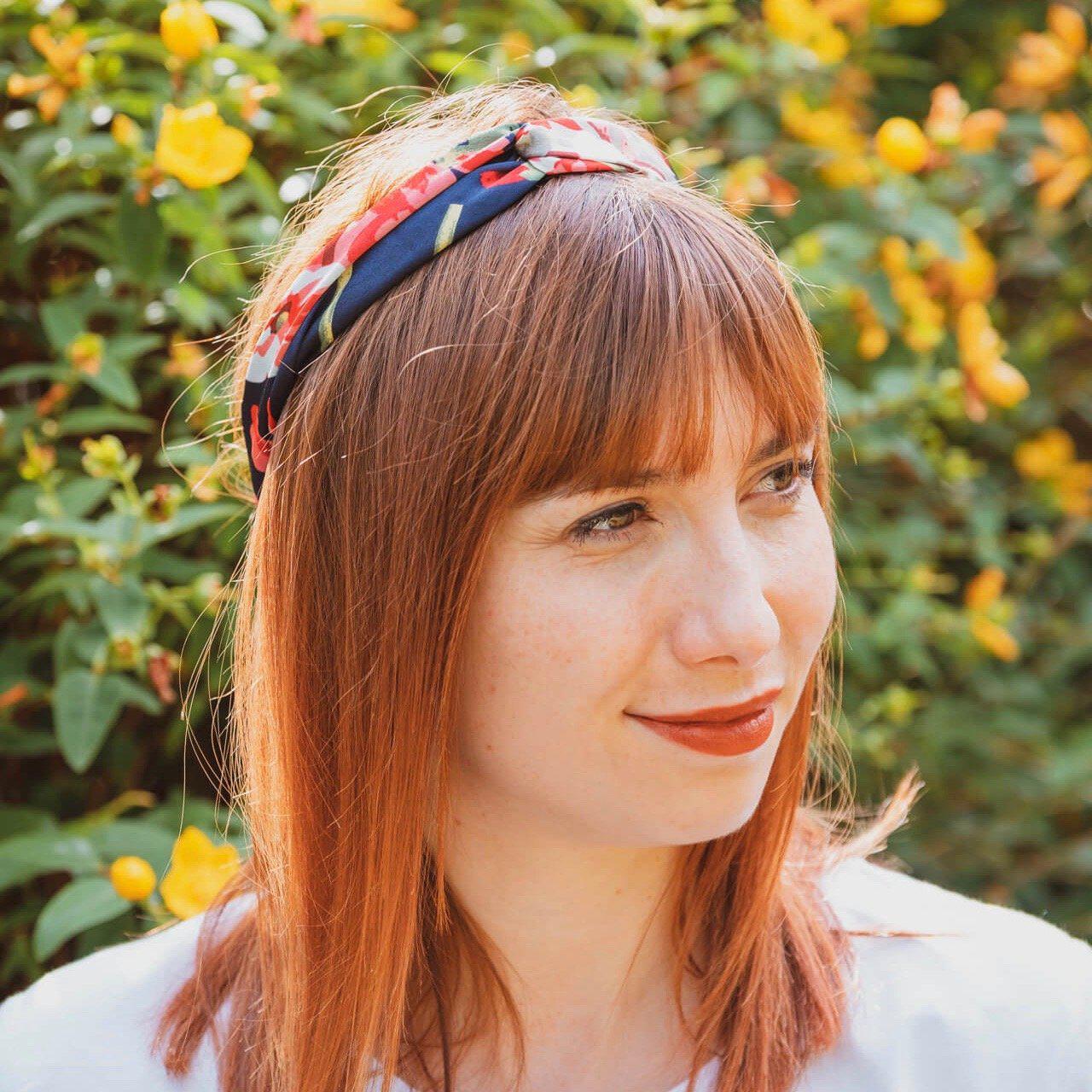 bandeau cheveux fleurs