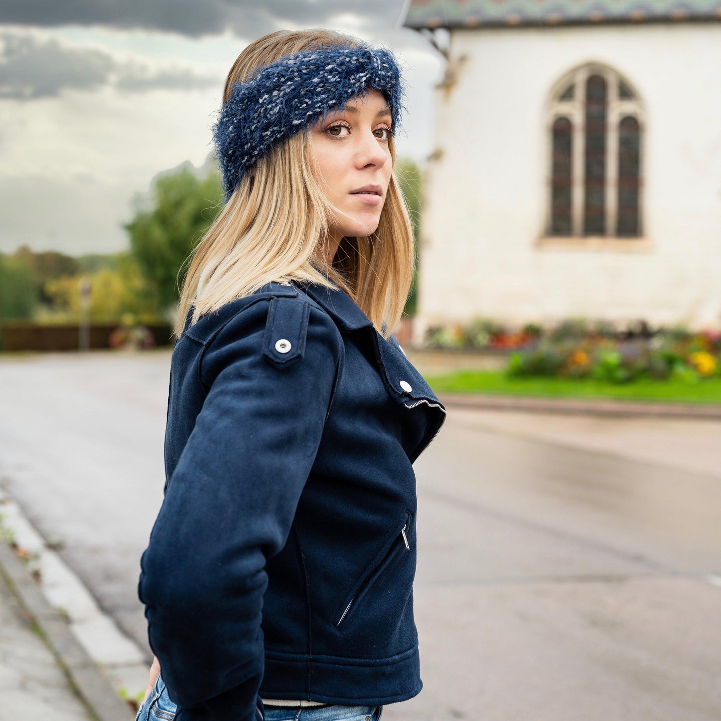 bandeau cheveux femme hiver