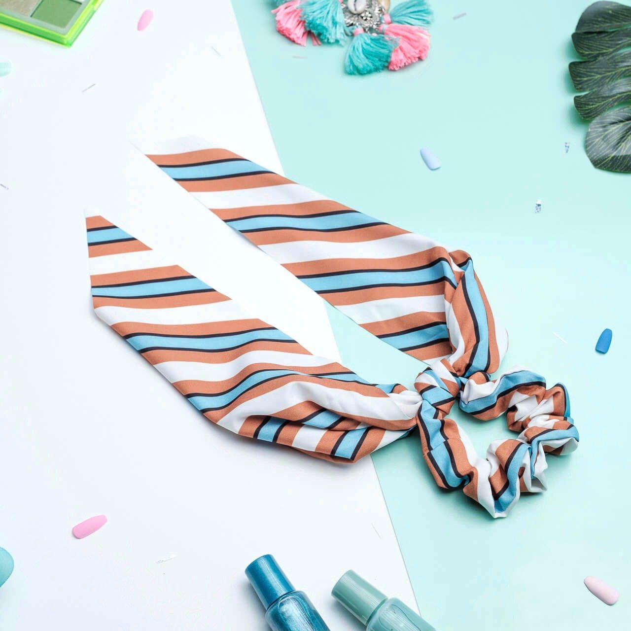 chouchou foulard estival