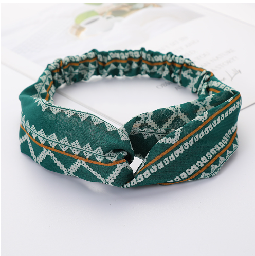 Headband Cheveux Vert