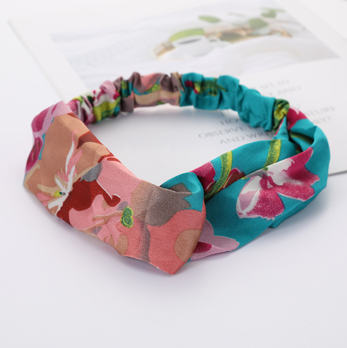 headband femme à fleurs