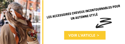 Les accessoires cheveux incontournables pour un automne stylé