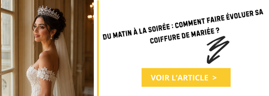 Du matin à la soirée : comment faire évoluer sa coiffure de mariée ?