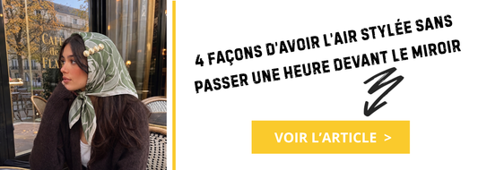 4 façons d’avoir l’air stylée sans passer une heure devant le miroir