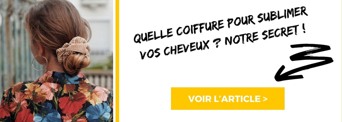 coiffure chouchou chignon