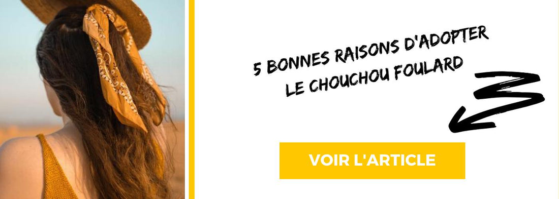 chouchou foulard cheveux