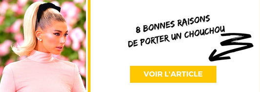 8 raisons de porter un chouchou cheveux
