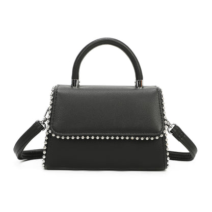 Sac à Main Clouté à Bandoulière Roxy Noir
