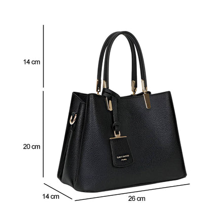 Sac à Main Fourre-Tout Bandoulière L'Échappée Noir