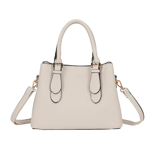 Sac à Main Fourre-Tout à Bandoulière Sydney Beige