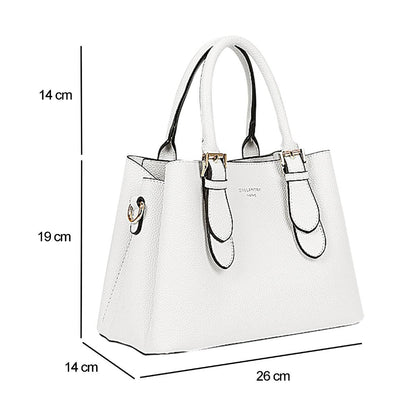 Sac à Main Fourre-Tout à Bandoulière Sydney Blanc