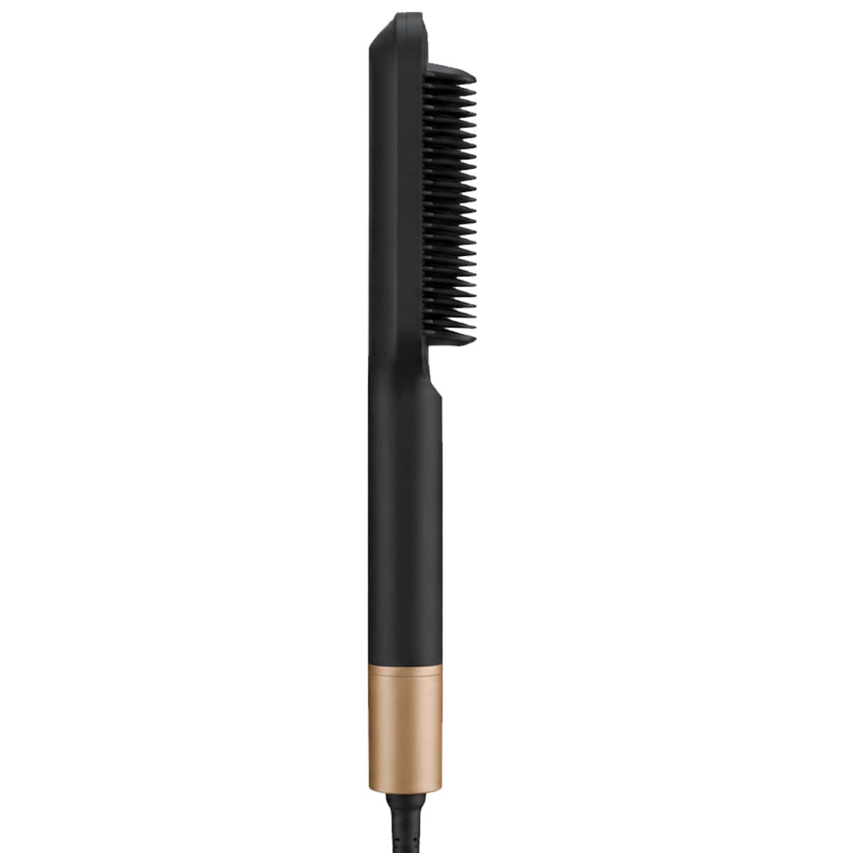 Brosse Chauffante Lissante AULYS Anti-Brûlure Noir et Doré avec 5 Réglages