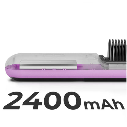 Brosse Lissante Sans Fil AULYS Violet avec Température Réglable
