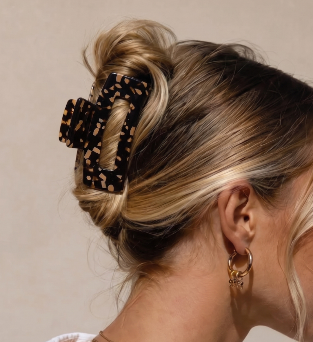 Pince Cheveux Volutes de Caramel