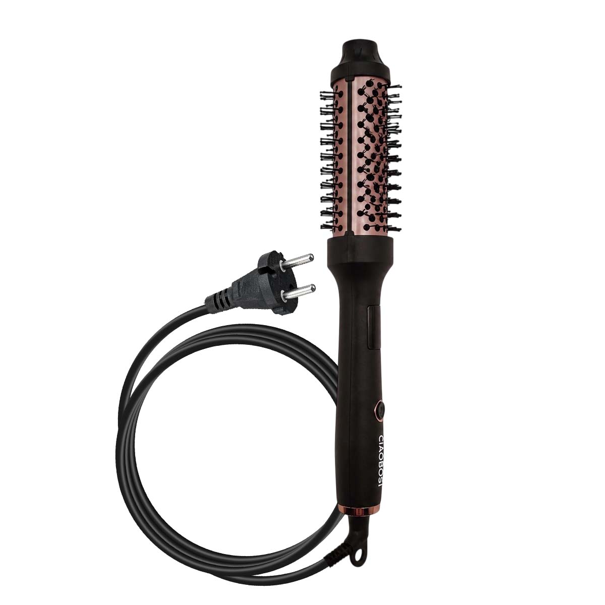 Brosse Chauffante Lissante Ionique Rose Gold Température Réglable