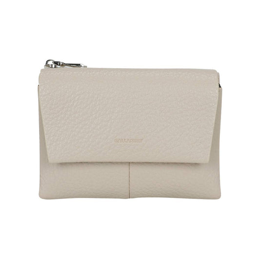 Portefeuille à Rabat Texturé Le Versatile Beige