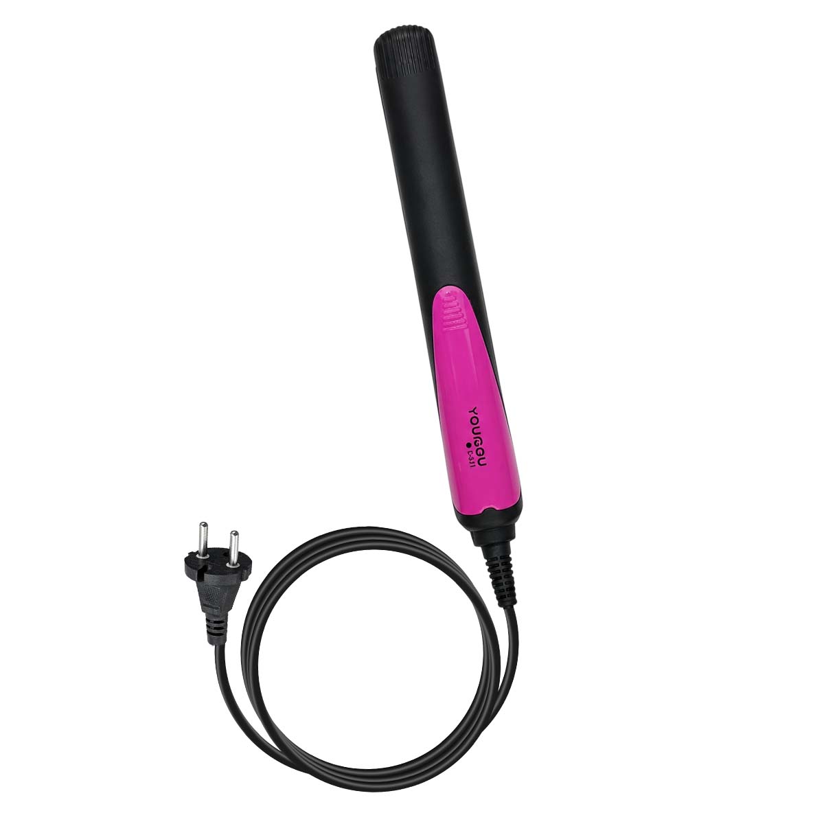 Mini Lisseur Boucleur de Voyage Rose 2 en 1