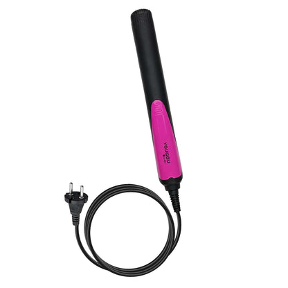 Mini Lisseur Boucleur de Voyage Rose 2 en 1
