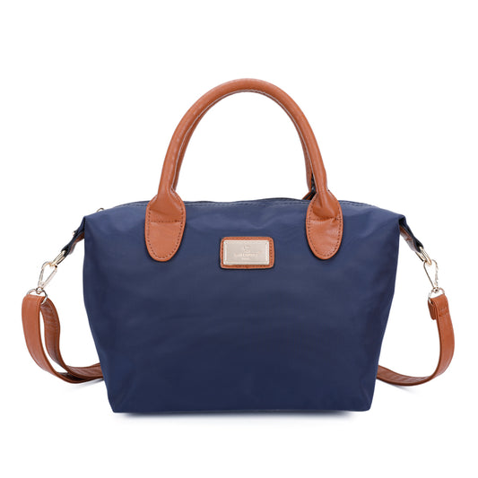 Sac à Main Shopper Mini avec Bandoulière Flanéria Bleu Marine