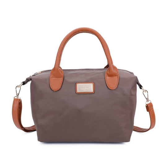 Sac à Main Shopper Mini avec Bandoulière Flanéria Taupe