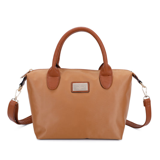 Sac à Main Shopper Mini avec Bandoulière Flanéria Doré