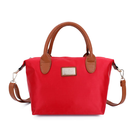 Sac à Main Shopper Mini avec Bandoulière Flanéria Rouge