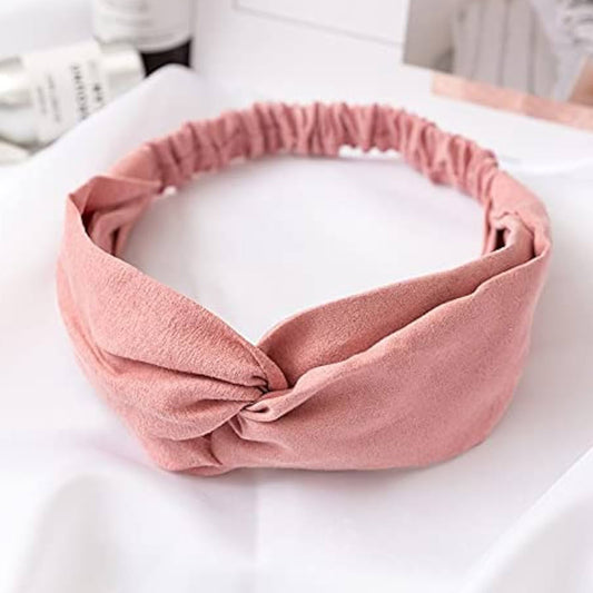 Bandeau Croisé en Velours - Collection Addison