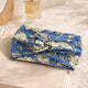Bandeau Croisé Fleuri Maëllya Bleu Roi