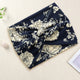 Bandeau Croisé Fleuri Maëllya Bleu Marine