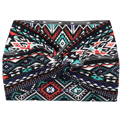 Bandeau Croisé Imprimé Aztèque - Collection Yona