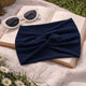 Bandeau Croisé Casual Ava-Lynn Bleu Marine