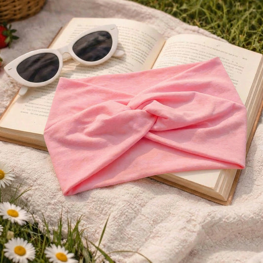 Bandeau Croisé Casual Ava-Lynn Rose Poudré