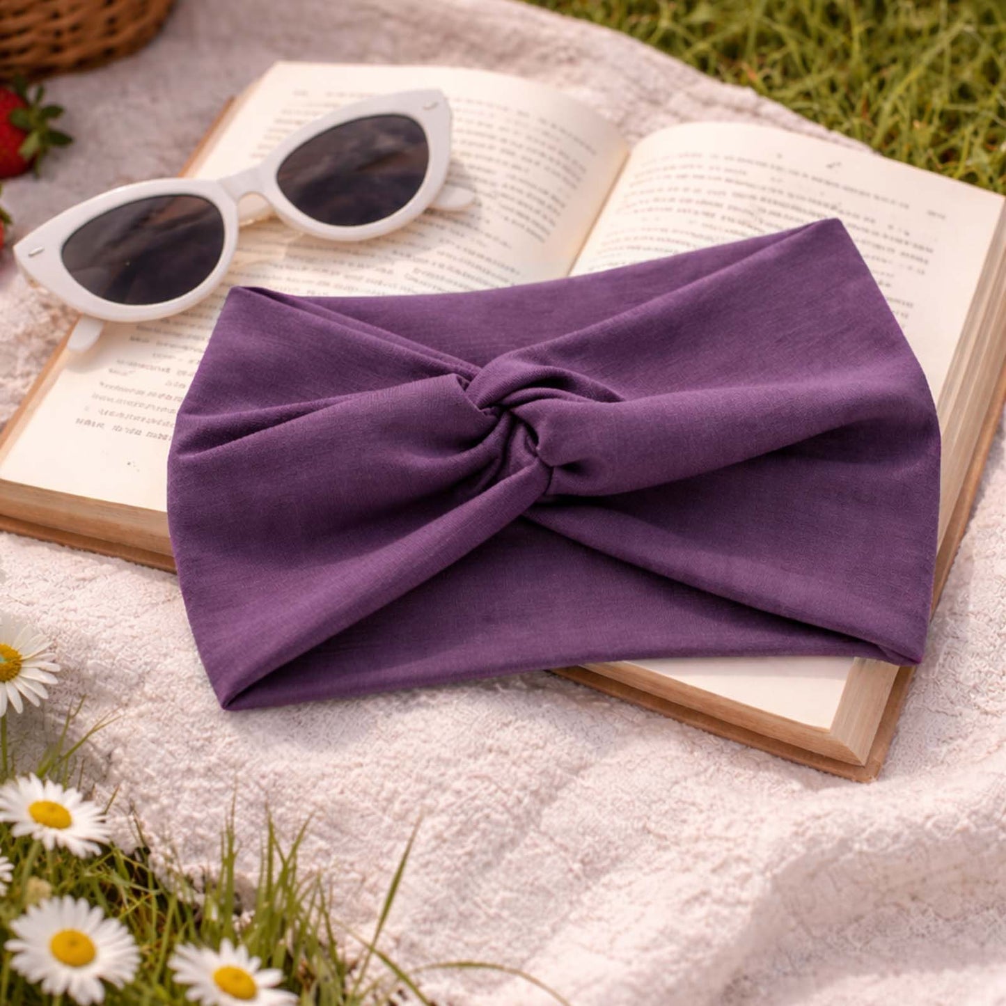 Bandeau Croisé Casual Ava-Lynn Violet