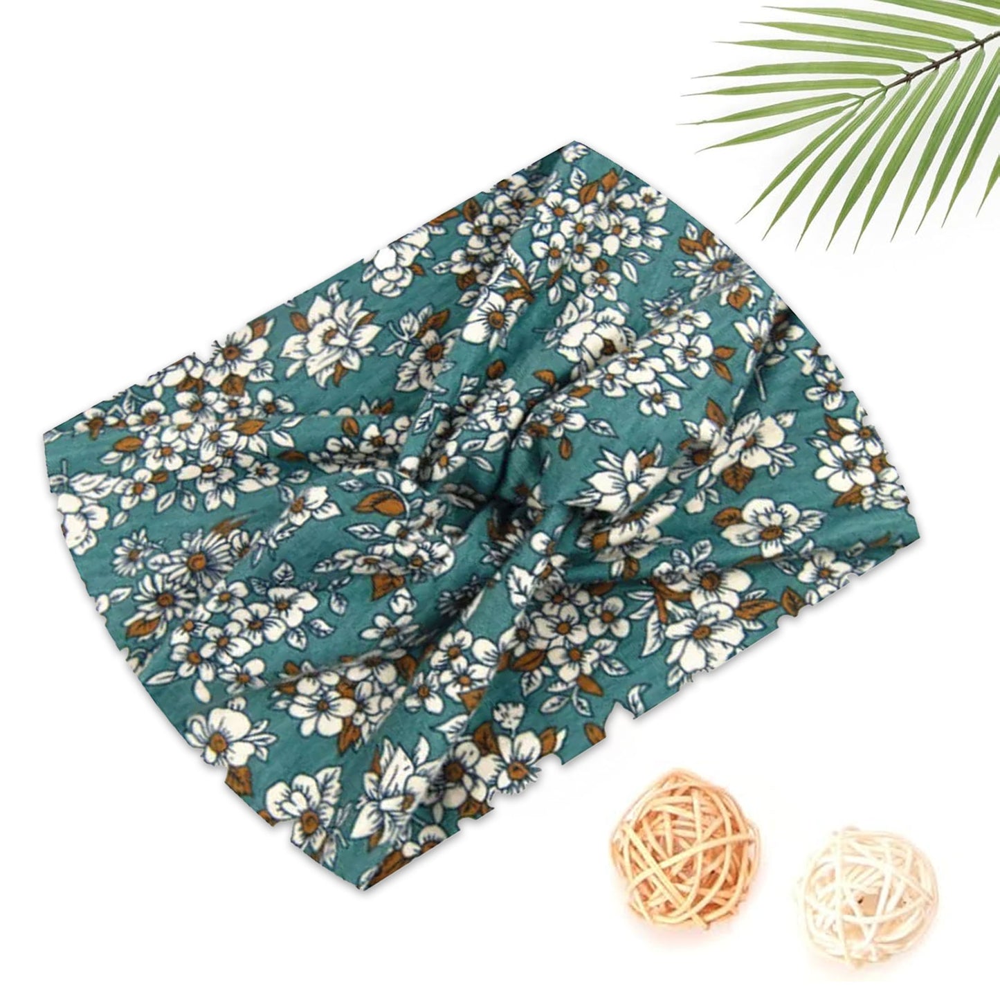 Bandeau Croisé Fleuri - Collection Maëllya