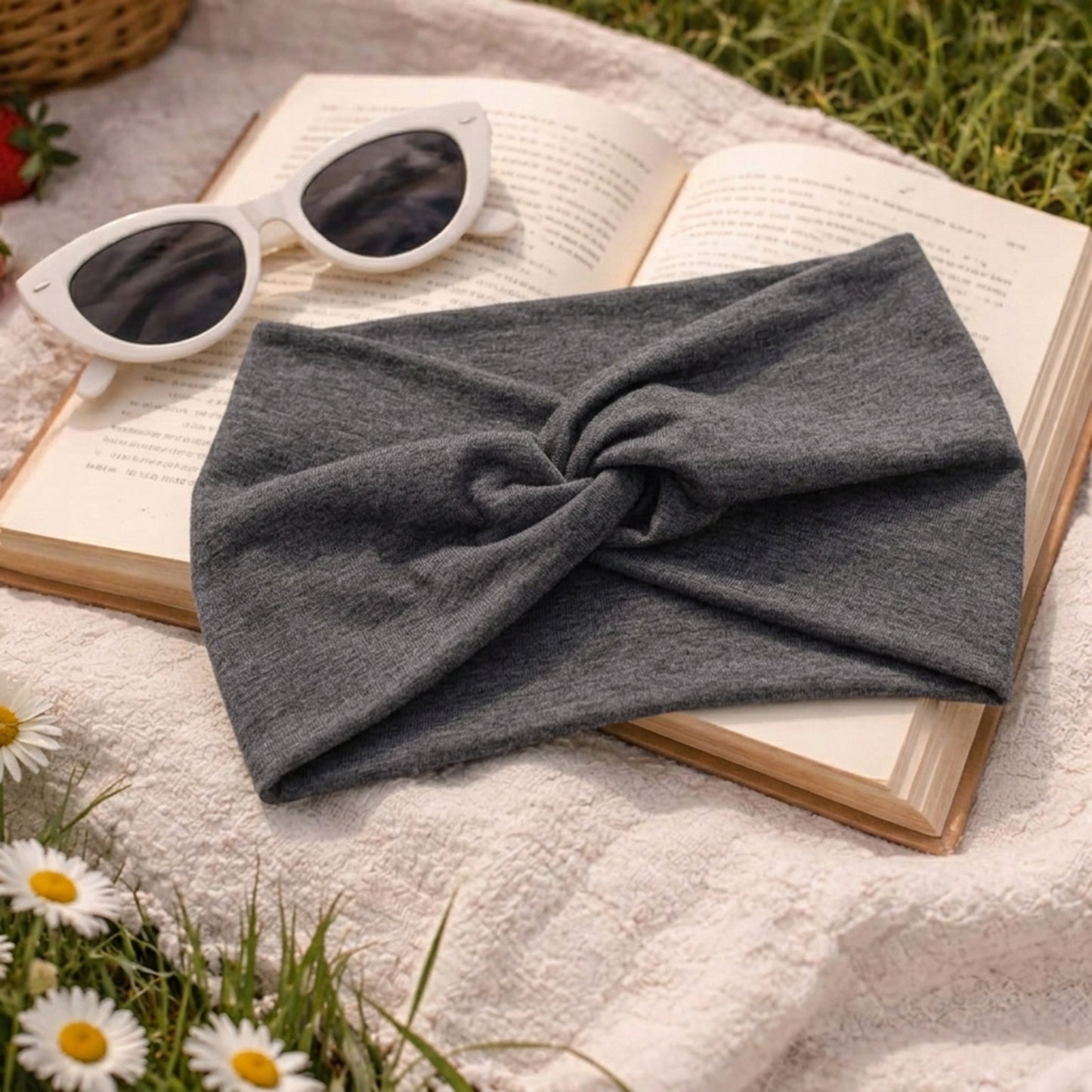 Bandeau Croisé Casual Ava-Lynn Anthracite