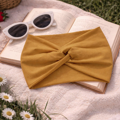 Bandeau Croisé Casual Ava-Lynn Brun Caramel