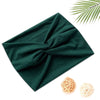 Bandeau Croisé Casual Ava-Lynn Vert Foncé