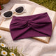Bandeau Croisé Casual Ava-Lynn Violet Pourpre