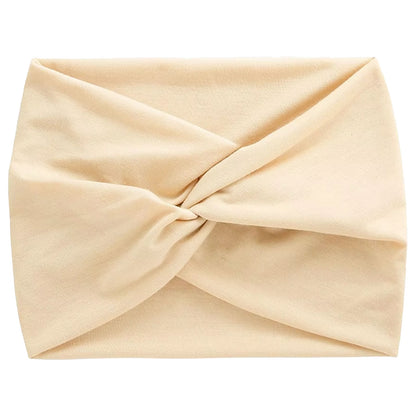 Bandeau Croisé Casual Blanc - Collection Ava-Lynn