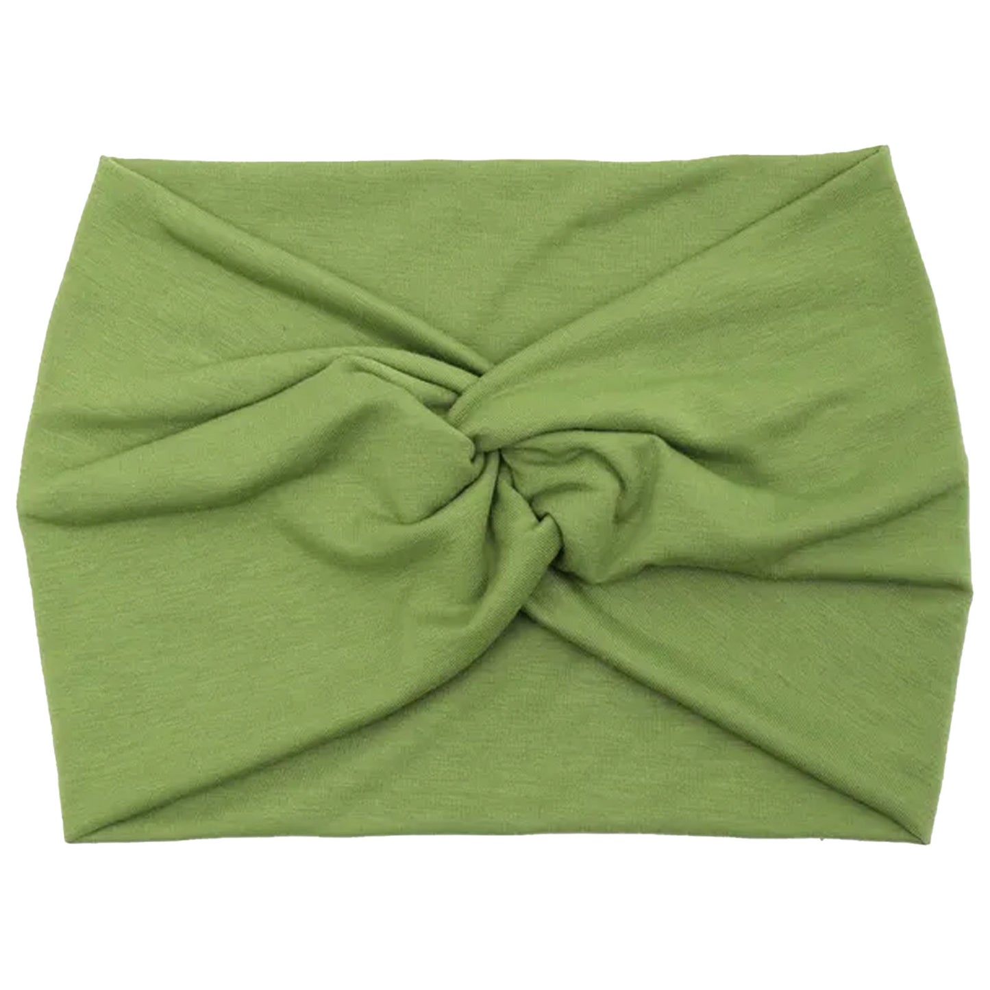 Bandeau Croisé Casual Vert - Collection Ava-Lynn