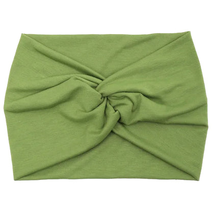 Bandeau Croisé Casual Vert - Collection Ava-Lynn