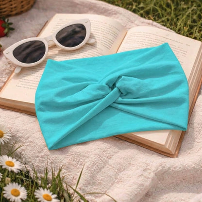 Bandeau Croisé Casual Ava-Lynn Turquoise