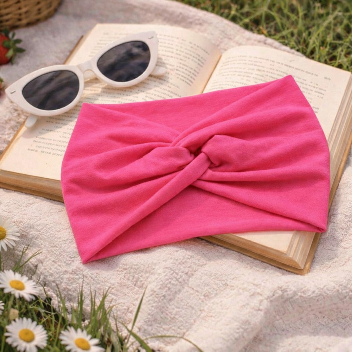 Bandeau Croisé Casual Ava-Lynn Fuchsia