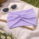 Bandeau Croisé Casual Ava-Lynn Violet Clair