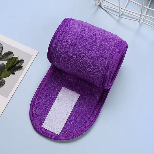 Bandeau Spa en Microfibre Pourpre