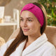 Bandeau Spa Serenity en Microfibre Fuchsia