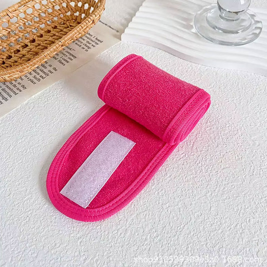 Bandeau Spa en Microfibre Fuschia