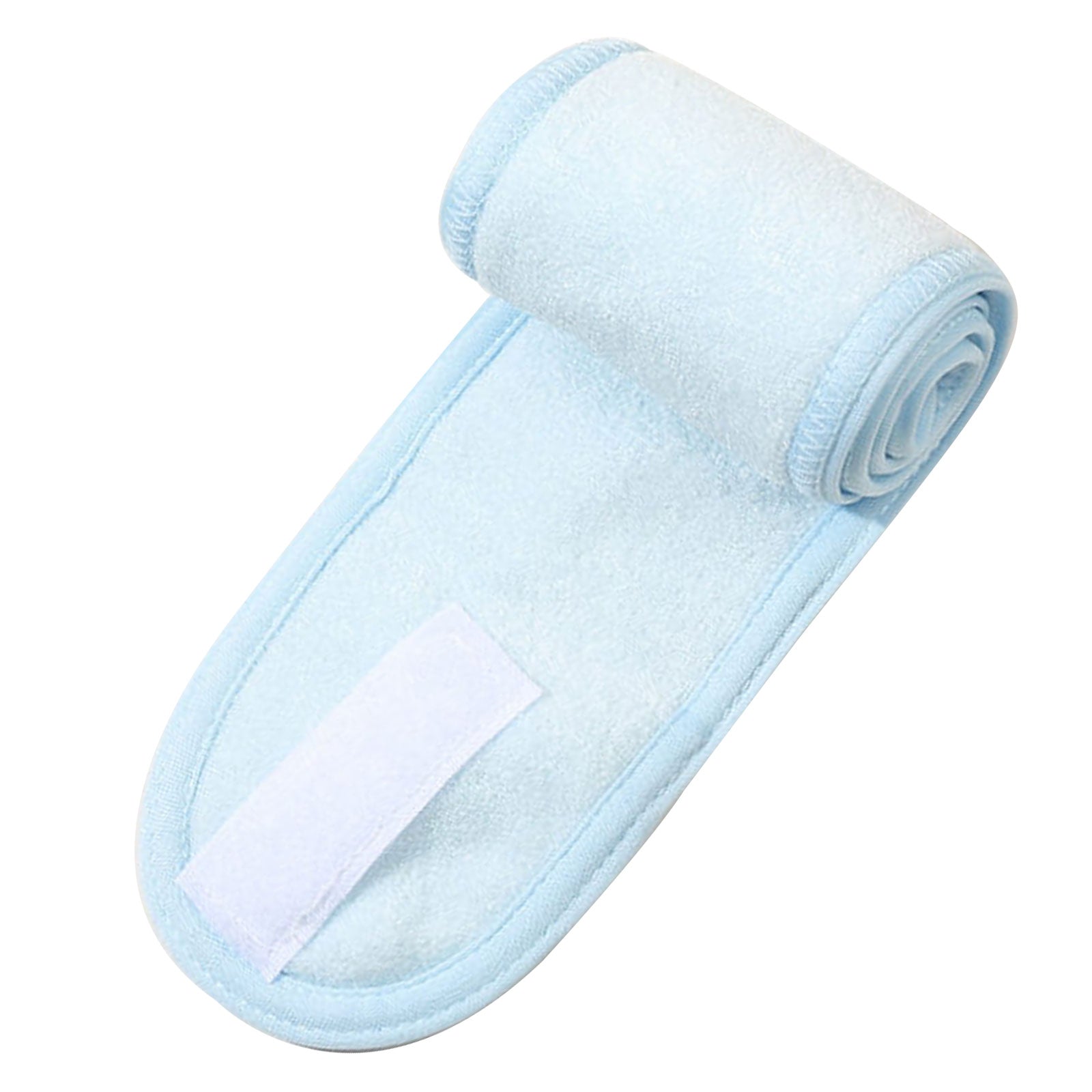 Bandeau Spa en Microfibre Bleu - Collection Serenity